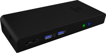 ICY BOX Laptop-Dockingstation ICY BOX USB 3.0 Notebook DockingStation, DisplayLink, 2x HDMI