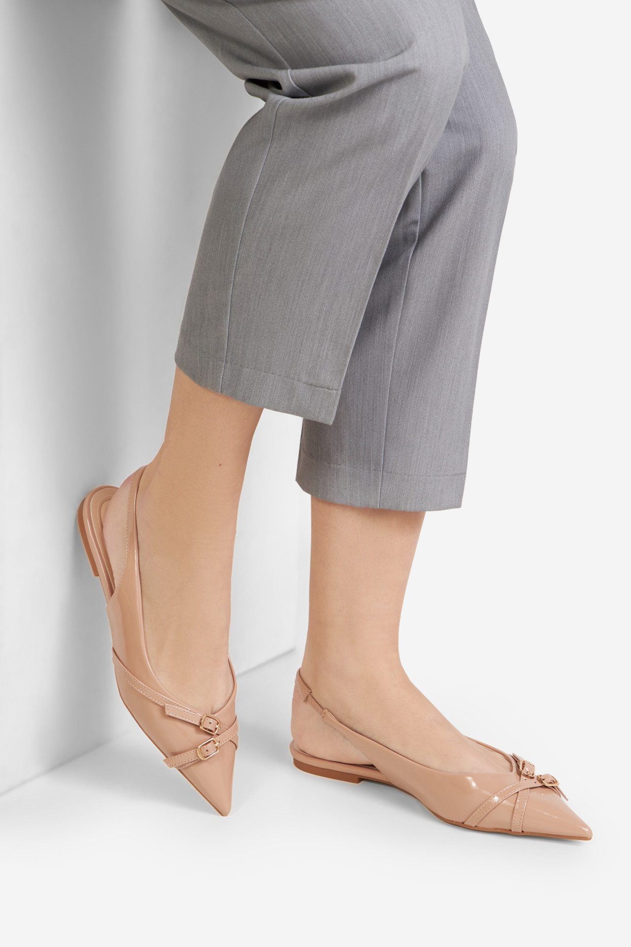Jenny JENNY Damen Ballerina 36 natur 5903698726359 Ballerina