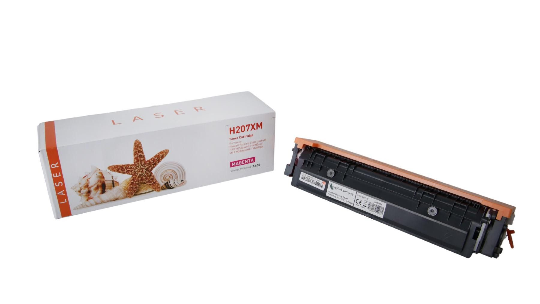 Supplies Germany Tonerkartusche 2.450 Seiten, (1-St), Tonerkartusche magenta High-Capacity magenta 2450 Seiten