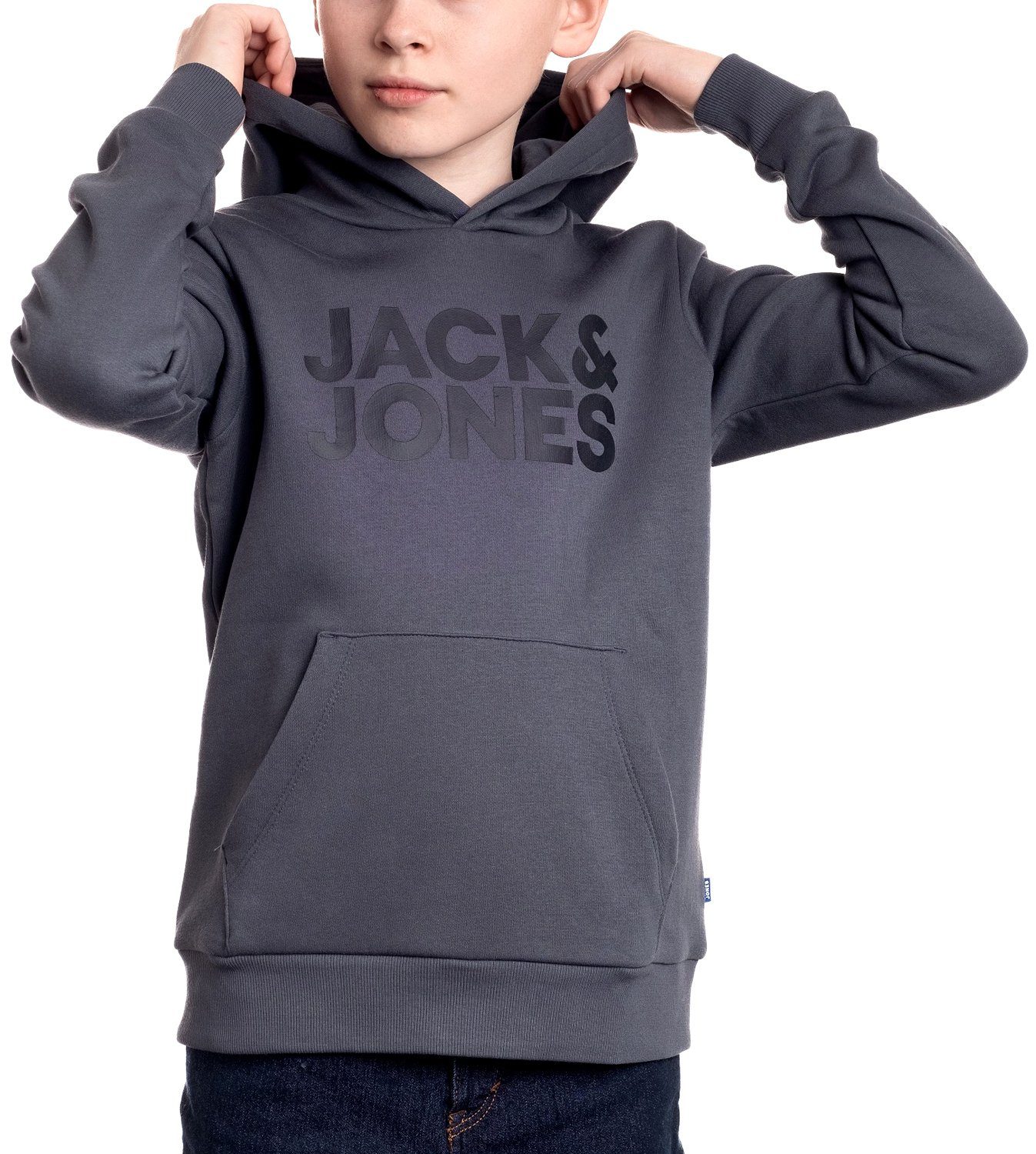 (Spar Doppelpack) Jack Mix Kapuzenpullover mit 18 Printaufdruck Jones Junior Doppelpack Set, Pullover &