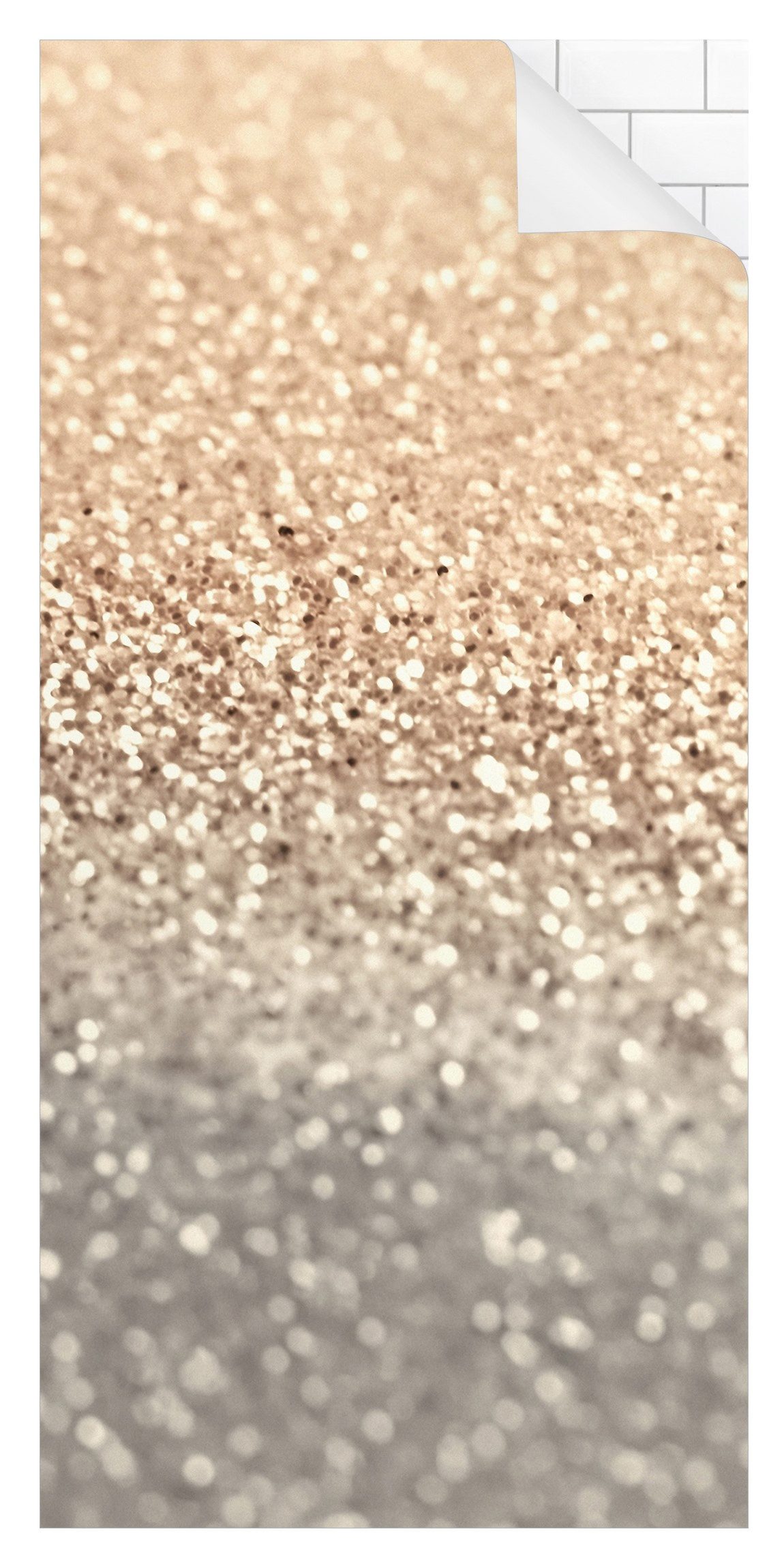Bilderdepot24 Duschrückwand Muster gold Duschrückwand ohne günstig online kaufen