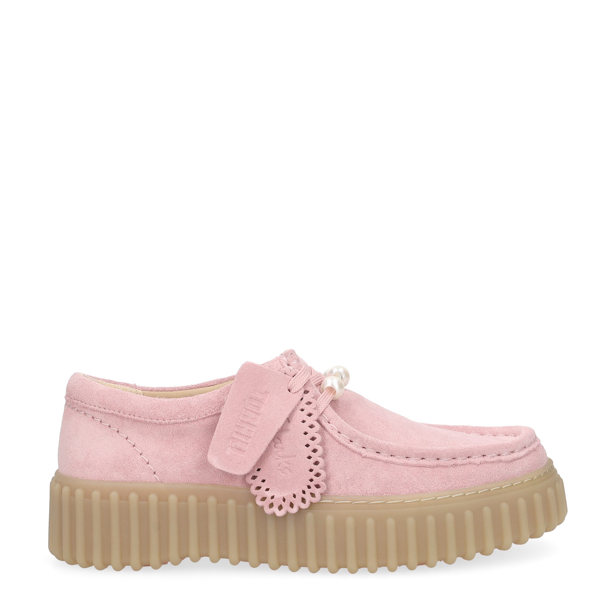 Clarks Clarks Torhill Bee 26184585 4, Schnürschuhe, Rose, Damen Schnürschuh