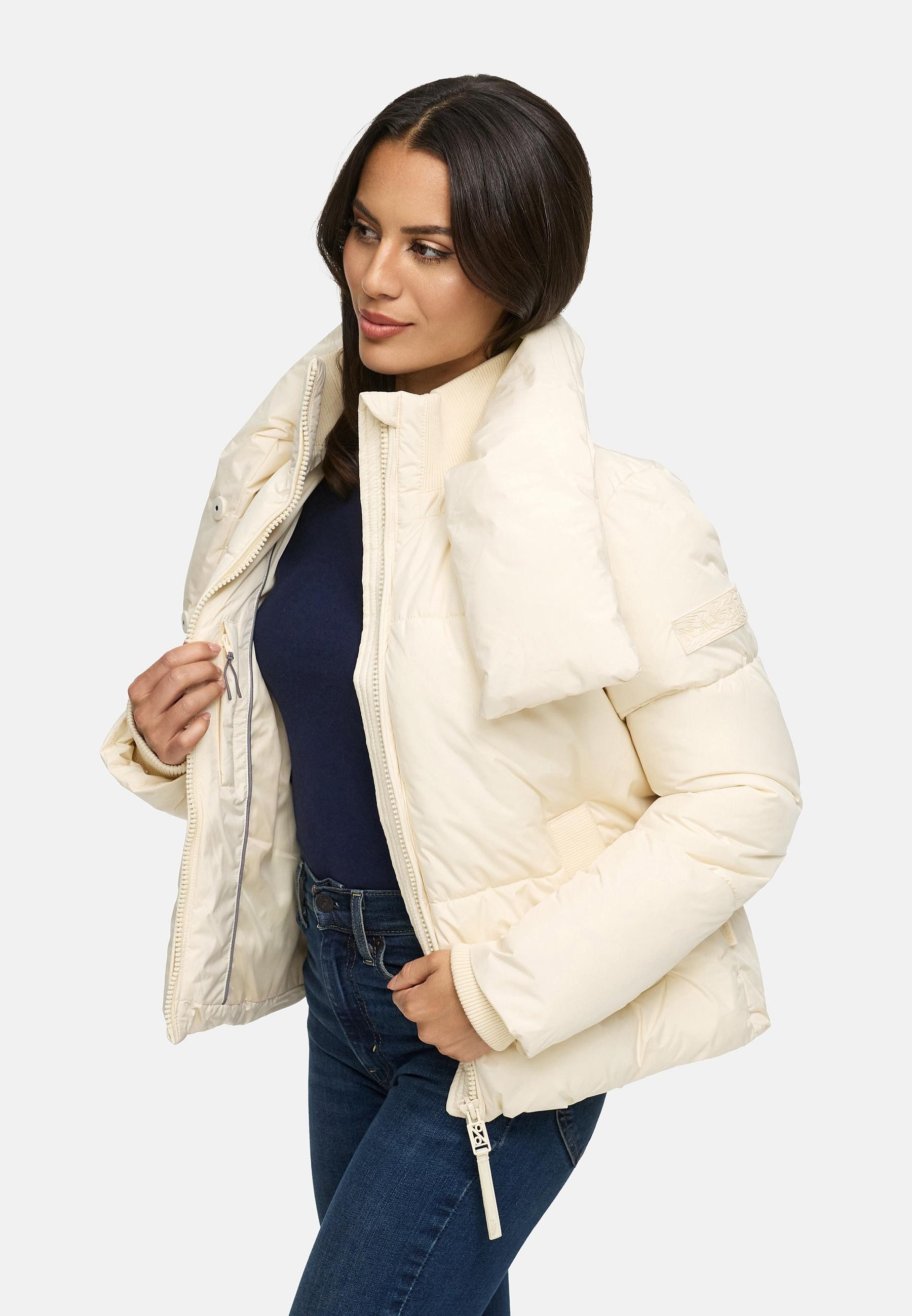 Navahoo Outdoorjacke Traumelfe 14 Winter Steppjacke mit hohem Kragen