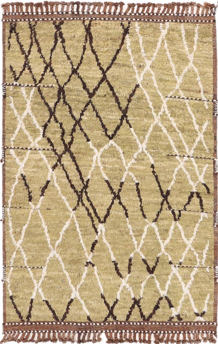 Orientteppich Berber Maroccan Atlas 150x222 Nain Orientteppich, Handgeknüpfter Höhe: Moderner mm rechteckig, Trading, 20