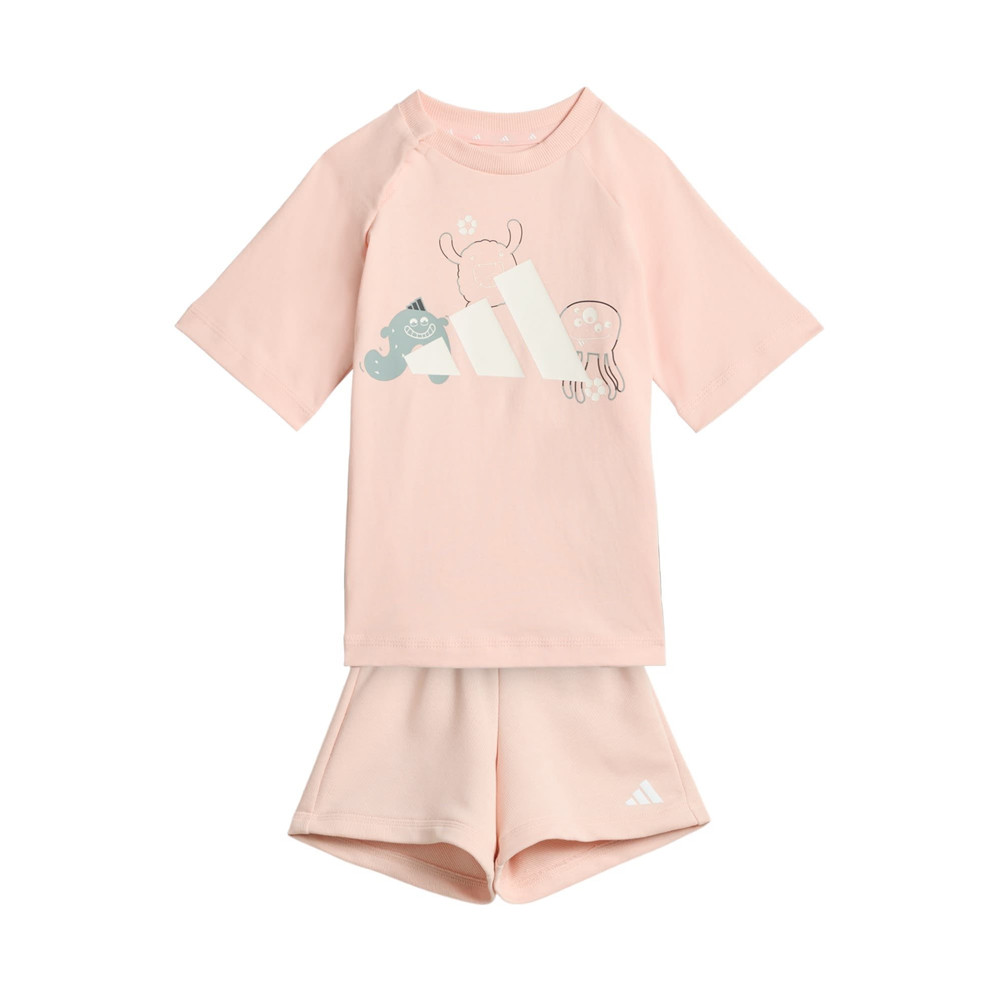 Blush Pink / White