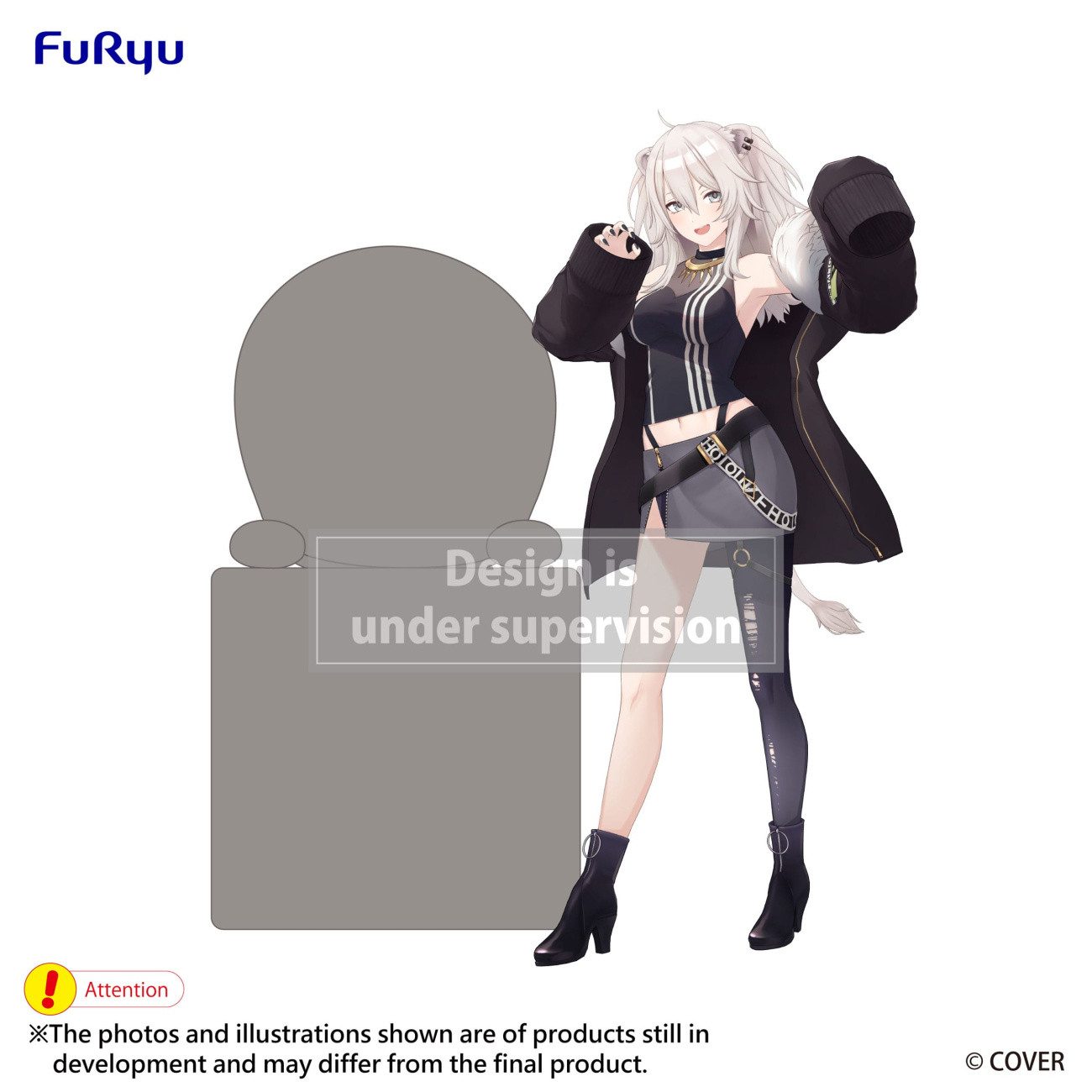 FuRyu Erotik-Actionfigur Hololive Production Hikkake PVC Statue Shishiro Botan 10 cm
