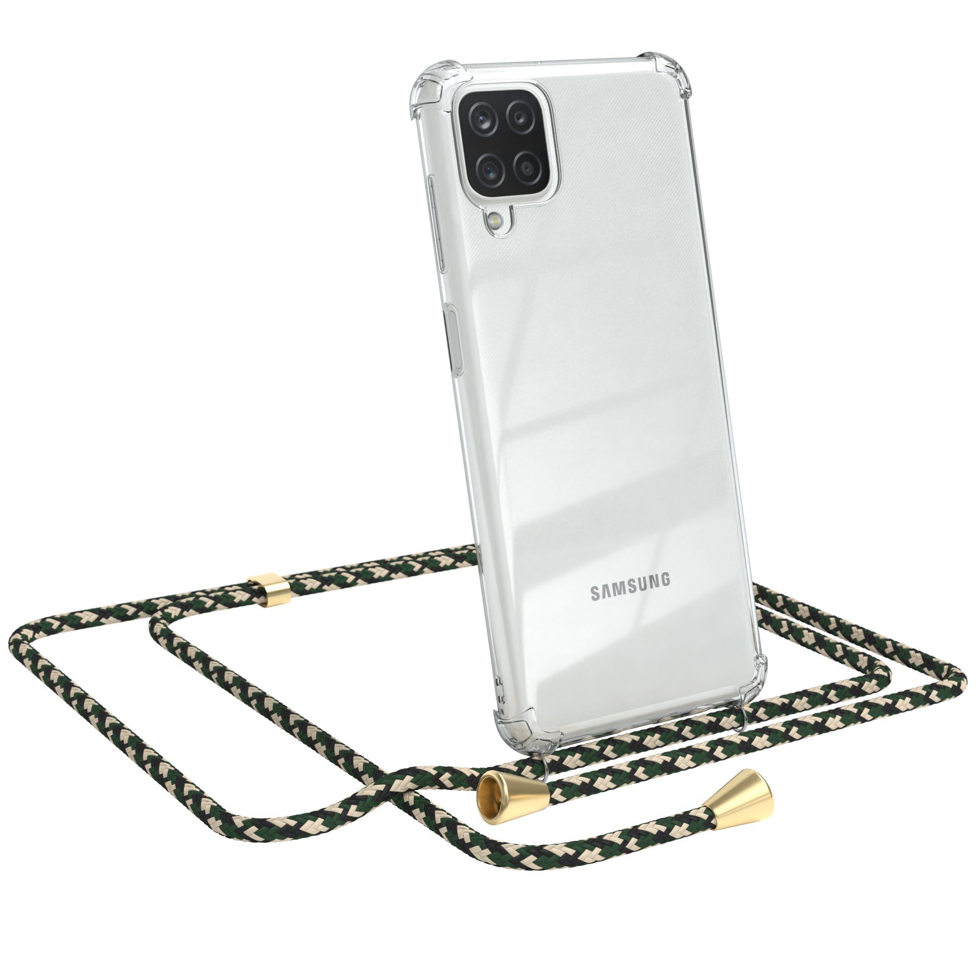 Handykette Hülle mit Kette für Samsung Galaxy A12