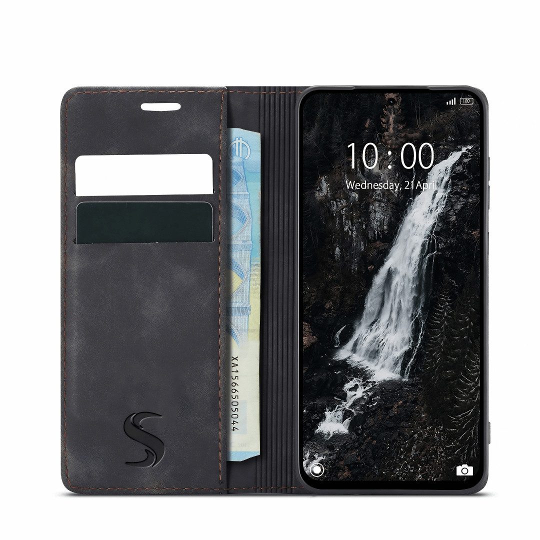 SmartUP Smartphone-Hülle für Xiaomi Redmi Note 17 Pro 5G Klapphülle Fliphülle Tasche Case Cover 6,83, integrierte Standfunktion, Kartenfächer – Bild 2 von 5