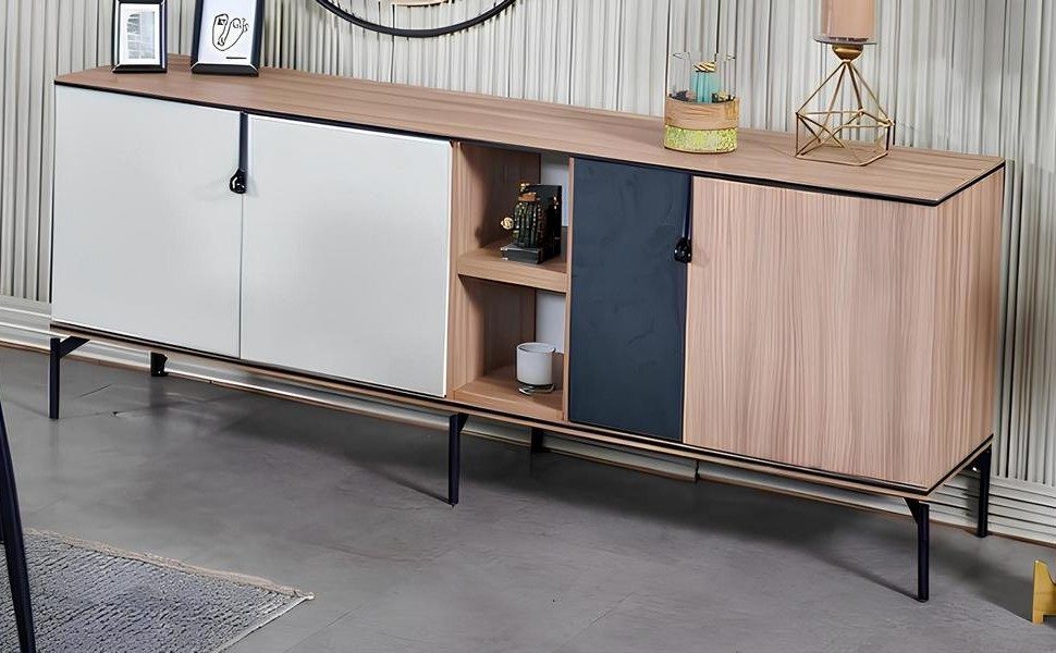 JVmoebel Sideboard Elegante Konsole aus Holz mit Stauraum und zeitlosem Design (Konsole), Made in Europa