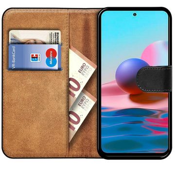 CoolGadget Handyhülle Book Case Handy Tasche für Xiaomi Redmi Note 10 5G 6,5 Zoll, Hülle Klapphülle Flip Cover für Redmi Note 10 5G Schutzhülle stoßfest