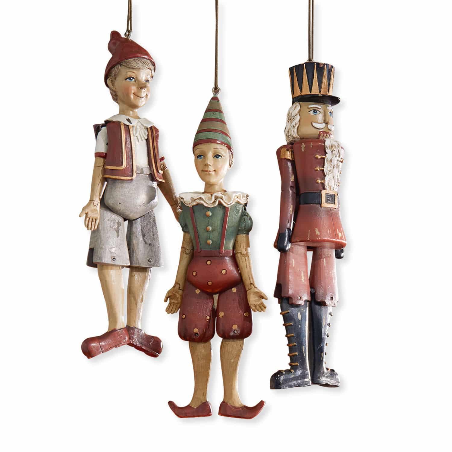 Mirabeau Weihnachtsfigur Figur 3er Set Udine bunt (3er Set, 3er Set)
