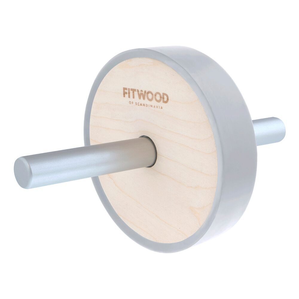 Fitwood Bauchtrainer Bauchtrainer Ab Wheel Kivi, Trainiert die Arm-, Rücken- und Bauchmuskulatur