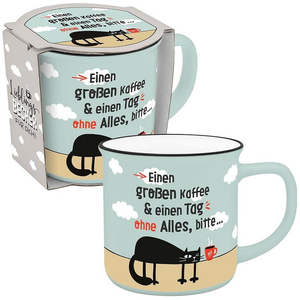 Sheepworld Tasse Tasse Lieblings-Becher Tee Kaffeetasse 0,35cl Geschenk Sheepworld, Porzellan