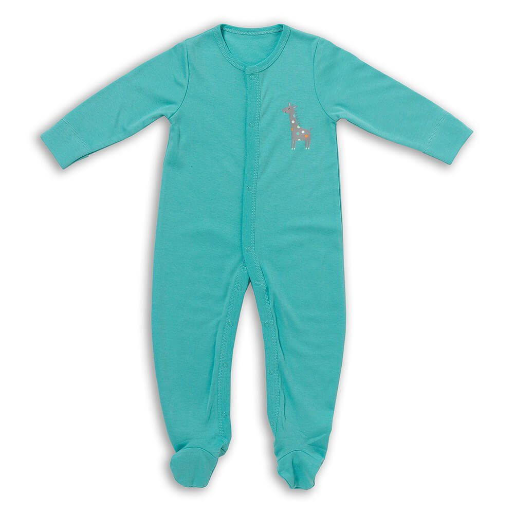 Schlummersack Schlafanzug Safari Baby-Schlafanzug langarm zertifiziert Pack Bio 2er OEKO-TEX