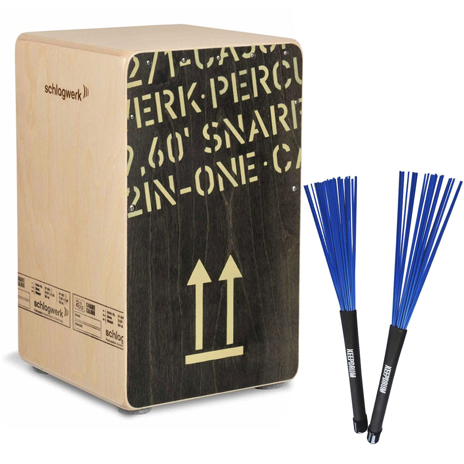 Sizzle Board Schlagwerk CP 605 FINELINE Cajon Morado +