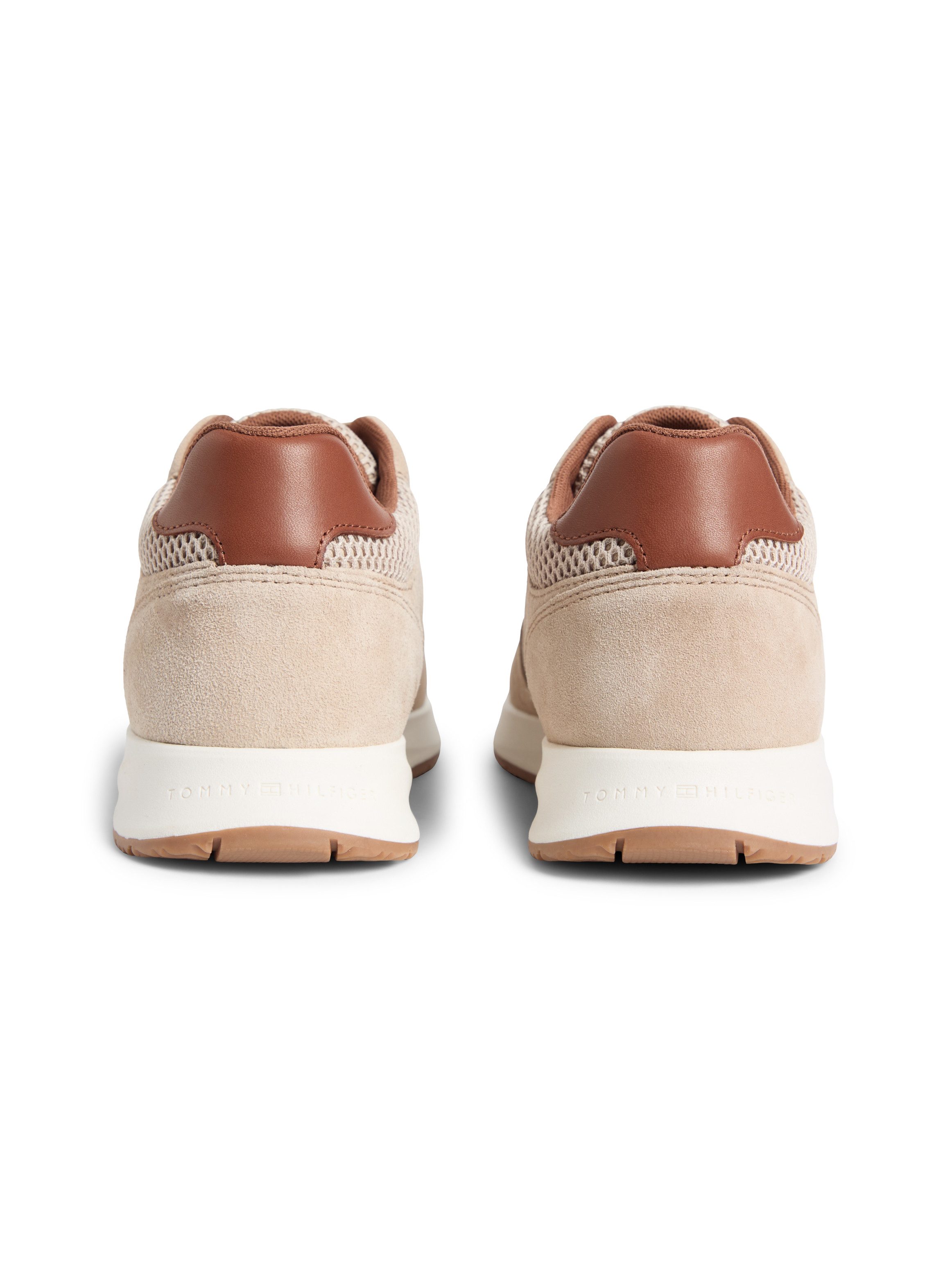 Tommy Hilfiger NEWPORT MIX Sneaker Freizeitschuh, Schnürer, Halbschuh mit Mesh-EInsatz