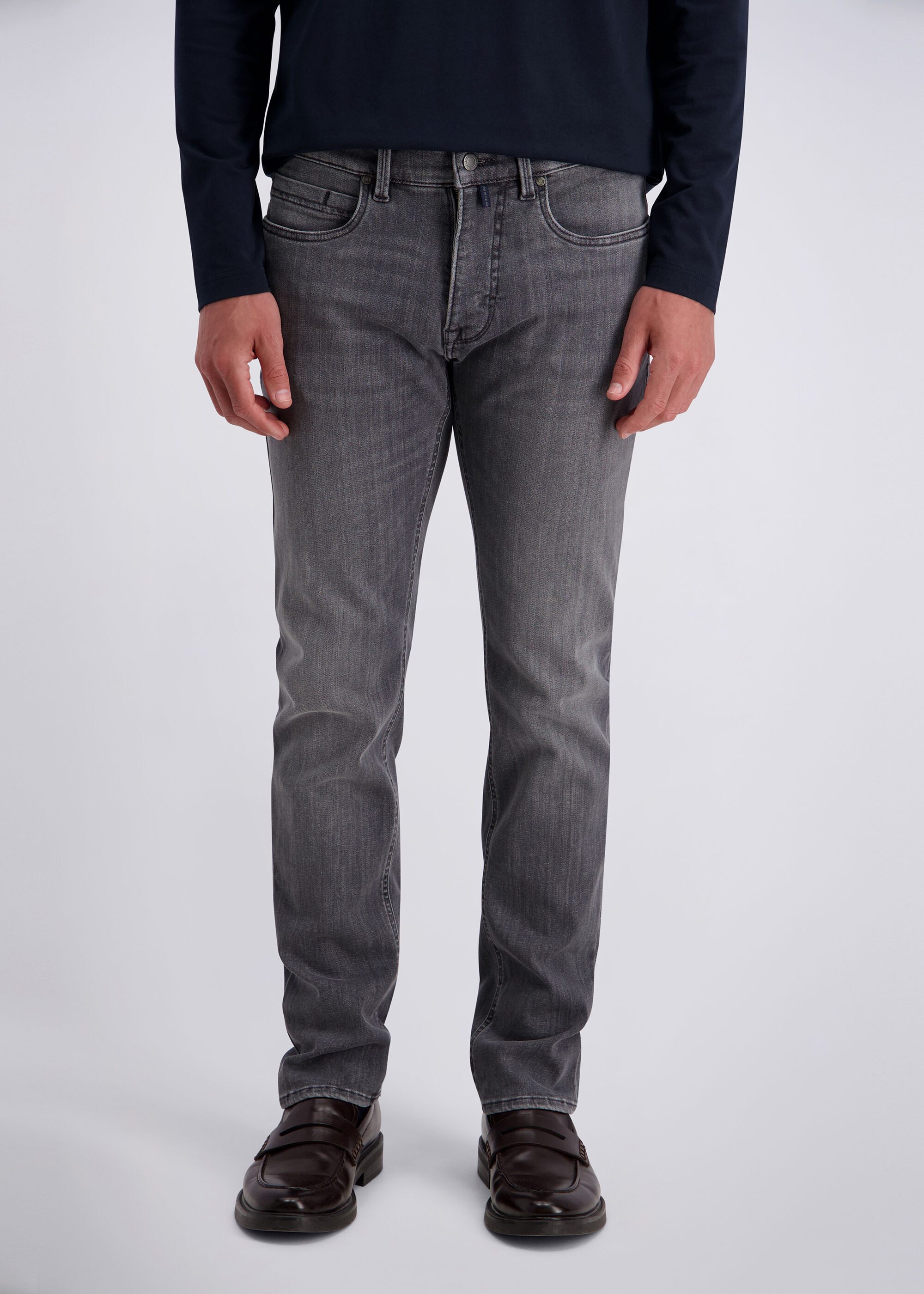 Pierre Cardin Tapered-fit-Jeans Lyon Tapered aus Dual-FX-Stretch-Qualität