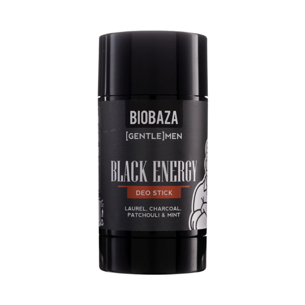 Biobaza Deo-Roller Biobaza Deo Stick Black Energy – Natürlicher 24h Schutz