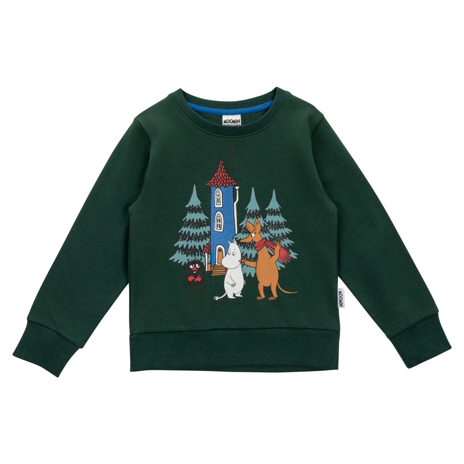 Moomin by Martinex Sweatshirt MOOMIN © Yard Fest Sweatshirt Green