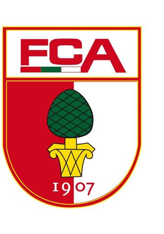 Wall-Art Wandtattoo »Fußball FC Augsburg Logo« ...