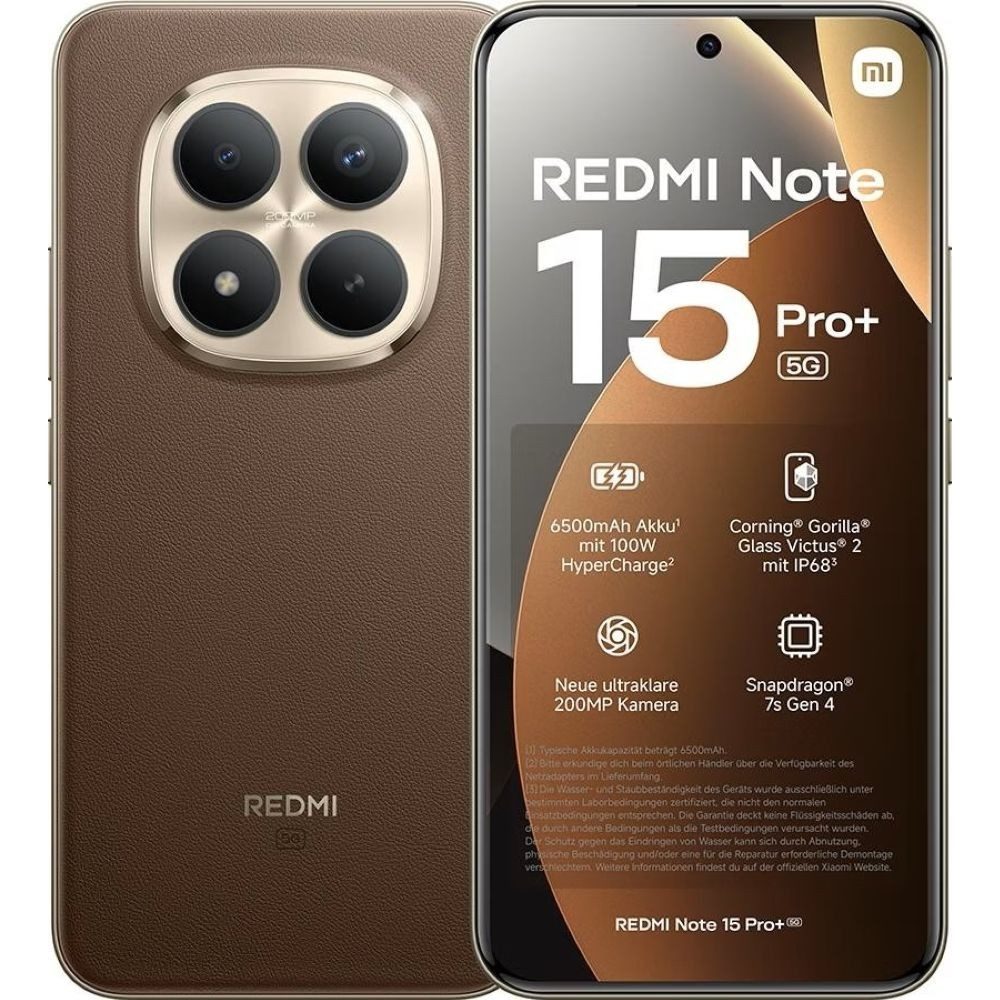Xiaomi Redmi Note 15 Pro+ 5G 8+256 Smartphone Smartphone