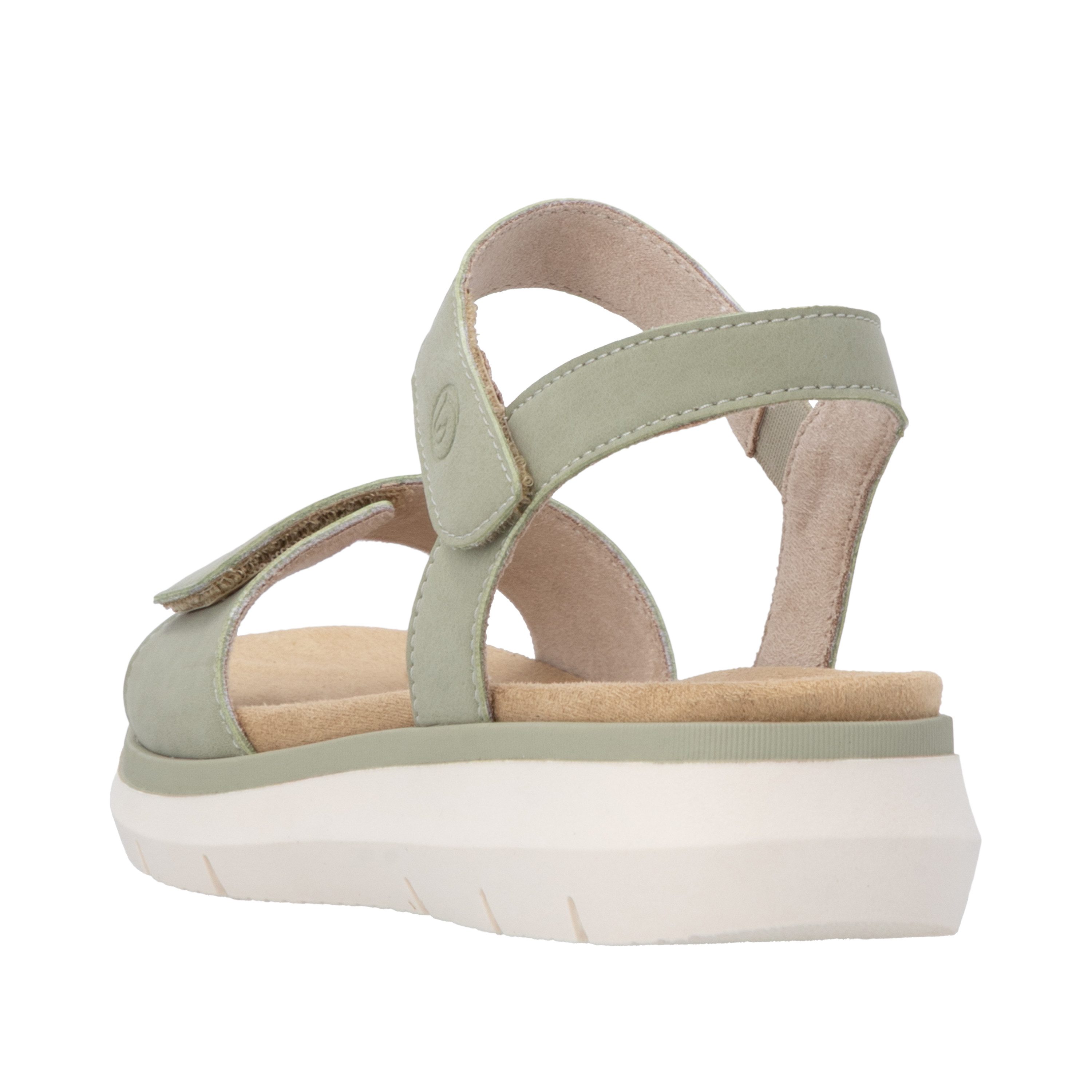 Remonte Keilsandalette Sommerschuh, Sandalette mit zwei Klettverschlüssen