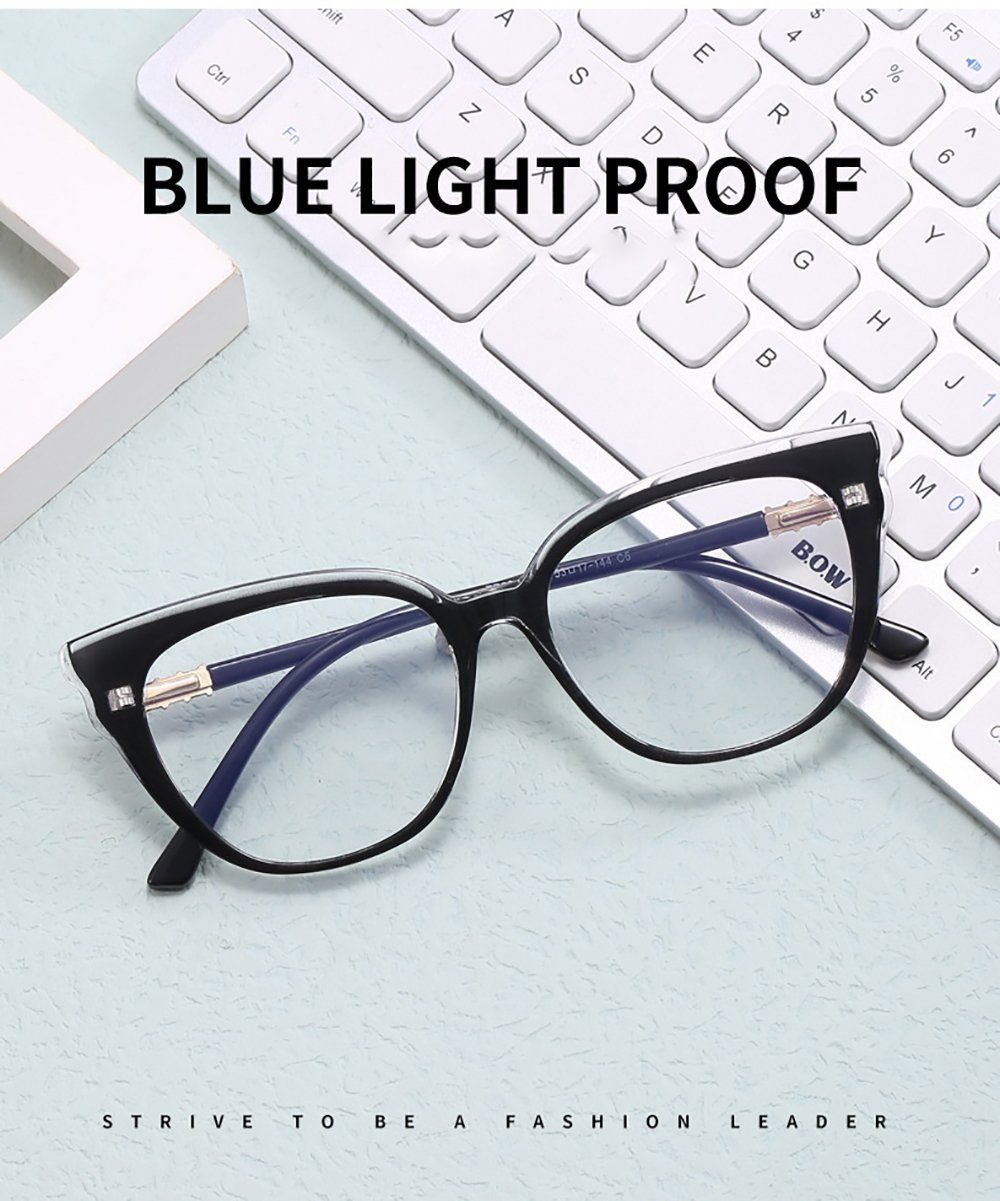PACIEA Blaue schwarz Brille Arbeitsbrille lichtbeständige
