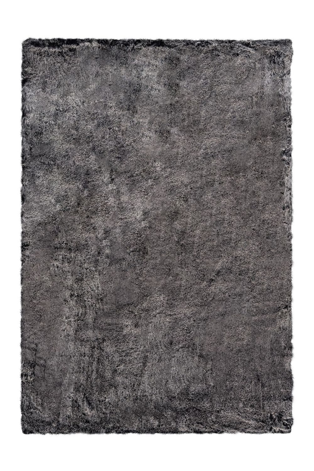 Teppich Boss Hochflor-Teppich Hochflor Teppich Tina 125 - Anthrazit, rechteckig, Höhe: 52 mm