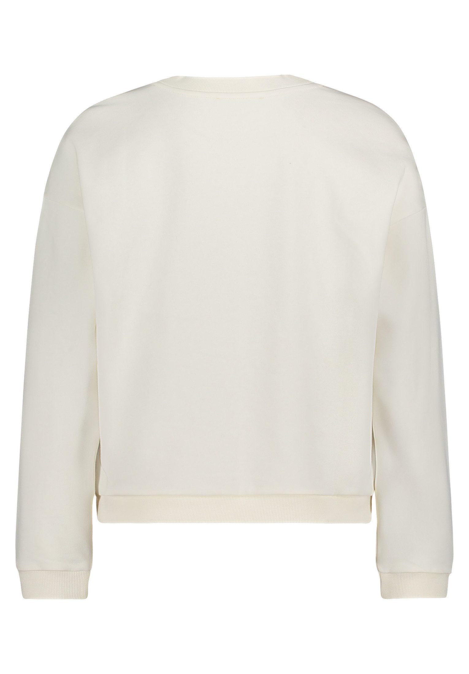 Cartoon Sweatshirt Damen mit Rippbündchen