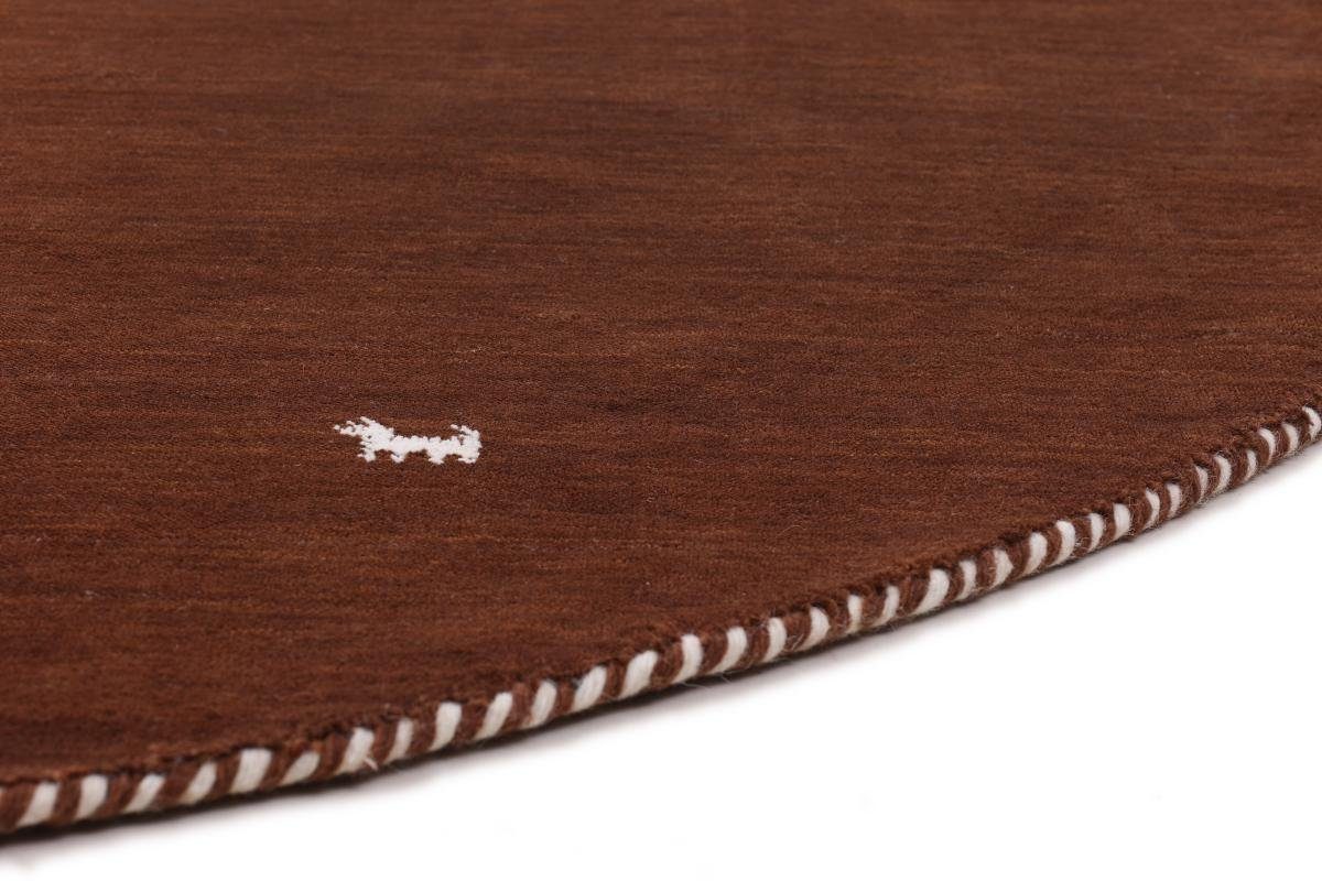 Moderner Rund, Brown Gabbeh Orientteppich Orientteppich Höhe: Loom rund, Trading, Nain 12 244x246 mm