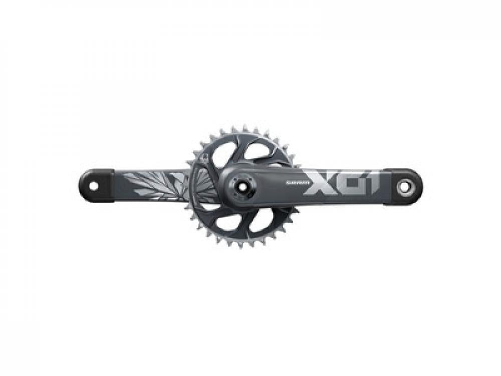 Fahrradkurbel SRAM XX1 Eagle DUB Kurbelgarnitur 175 mm 32T grau - Leichte Highend-An