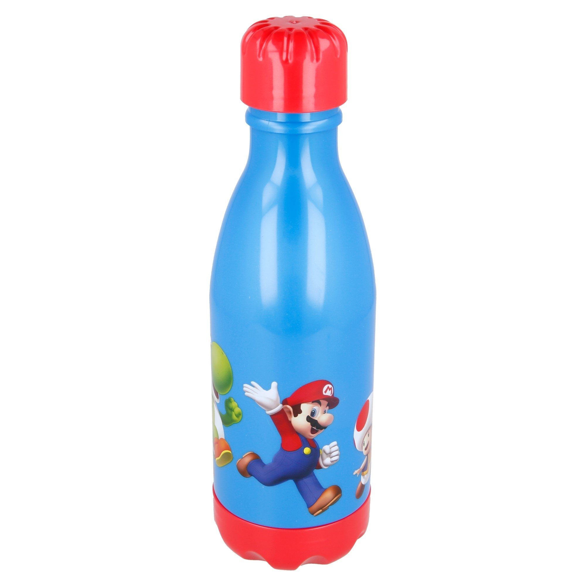 Super Mario Trinkflasche Super Mario Luigi Yoshi Toady Kinder Wasserflasche, Flasche 560 ml