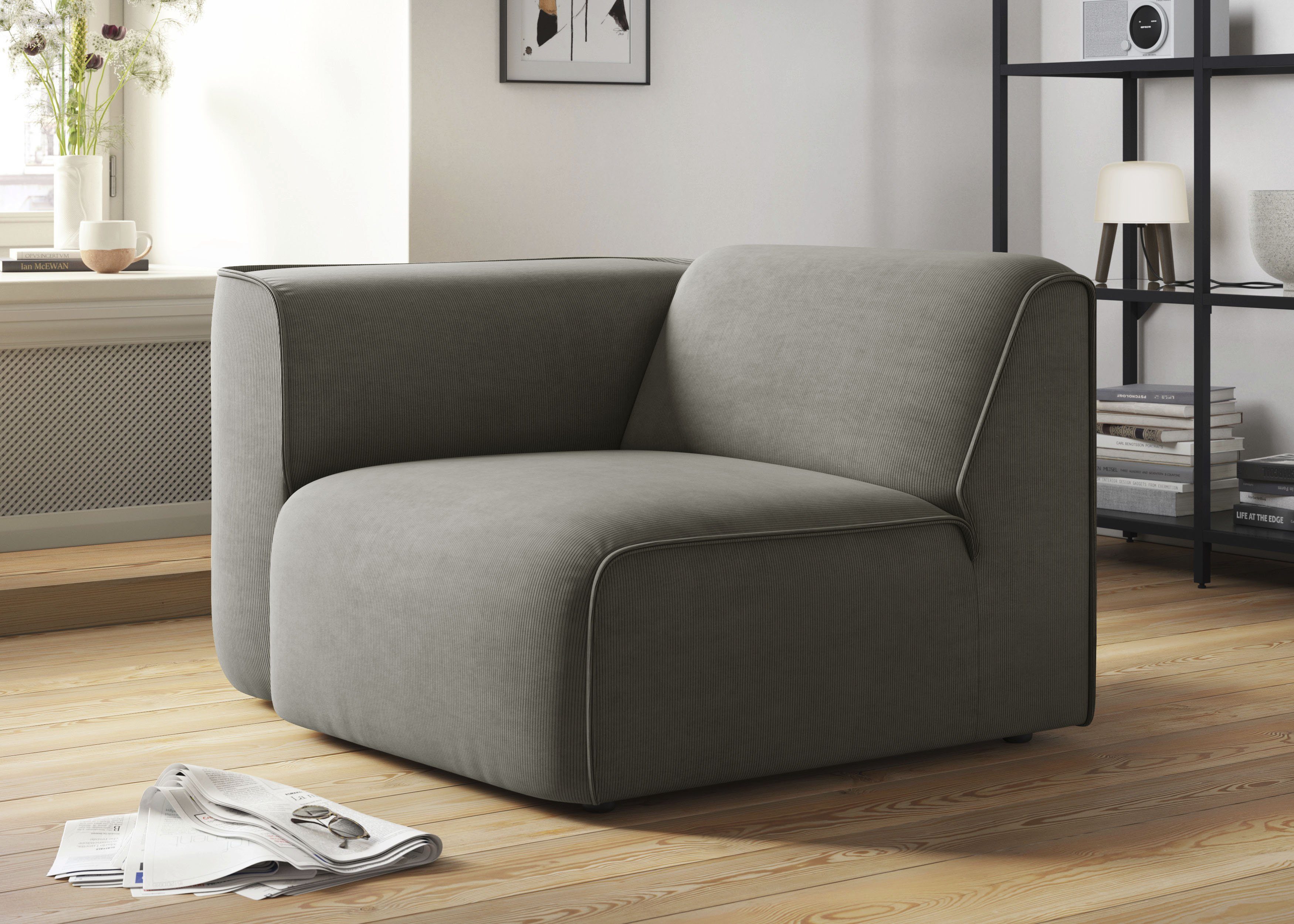 RAUM.ID Sessel Merid Sofa-Eckelement, Maße B/T/H: günstig online kaufen