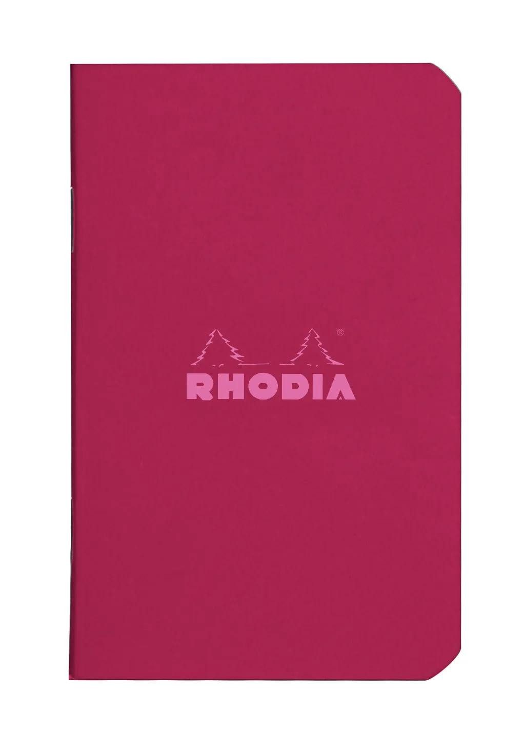 Rhodia Einsteck-Fotoalbum 20x Rhodia 7,5x12 Pflaume Lin 80 Bl 119107C, Heft (geheftet)