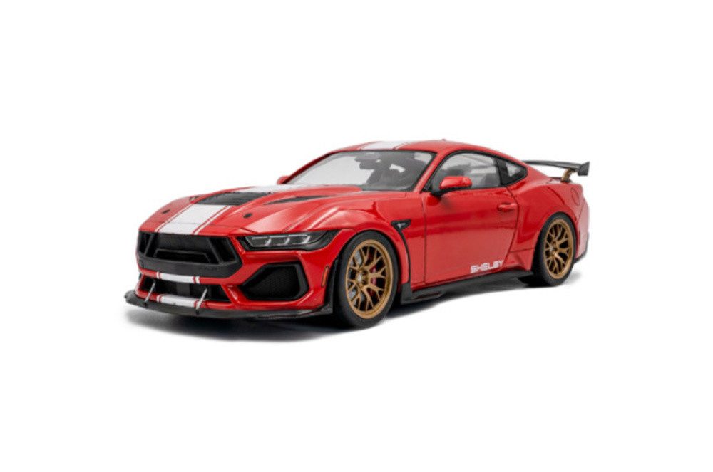 Solido Modellauto Ford Shelby Mustang Super Snake 2025 rot, Maßstab 1:18