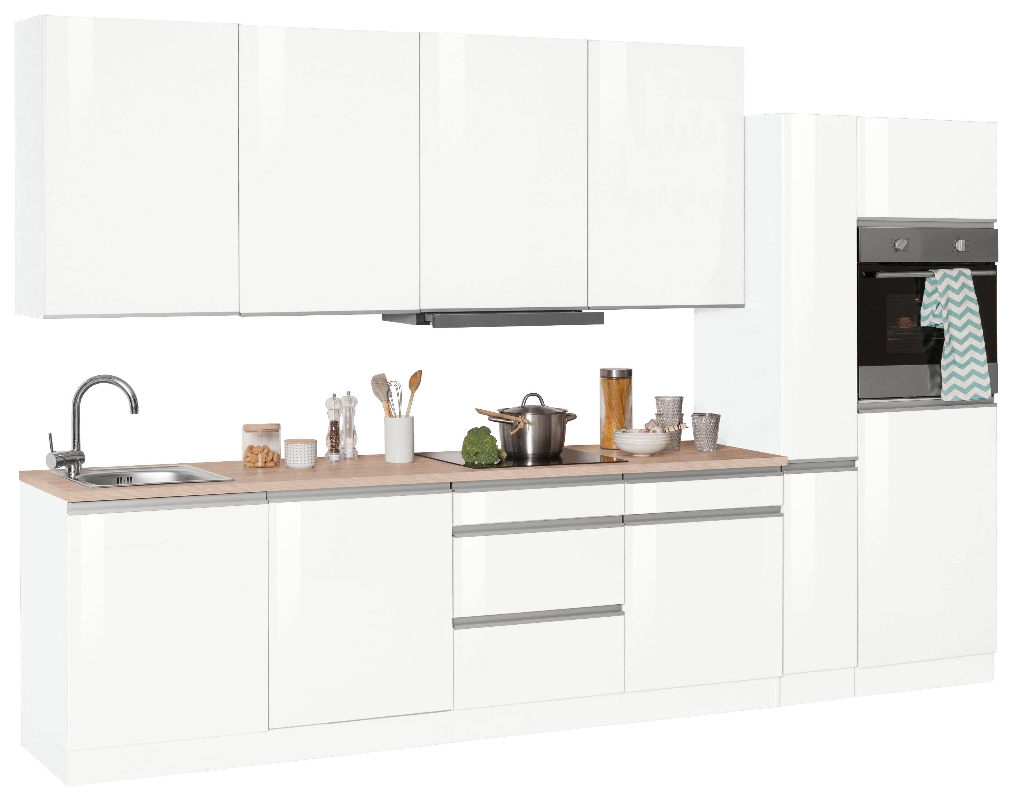 Front: weiß Hochglanz | Korpus: weiß