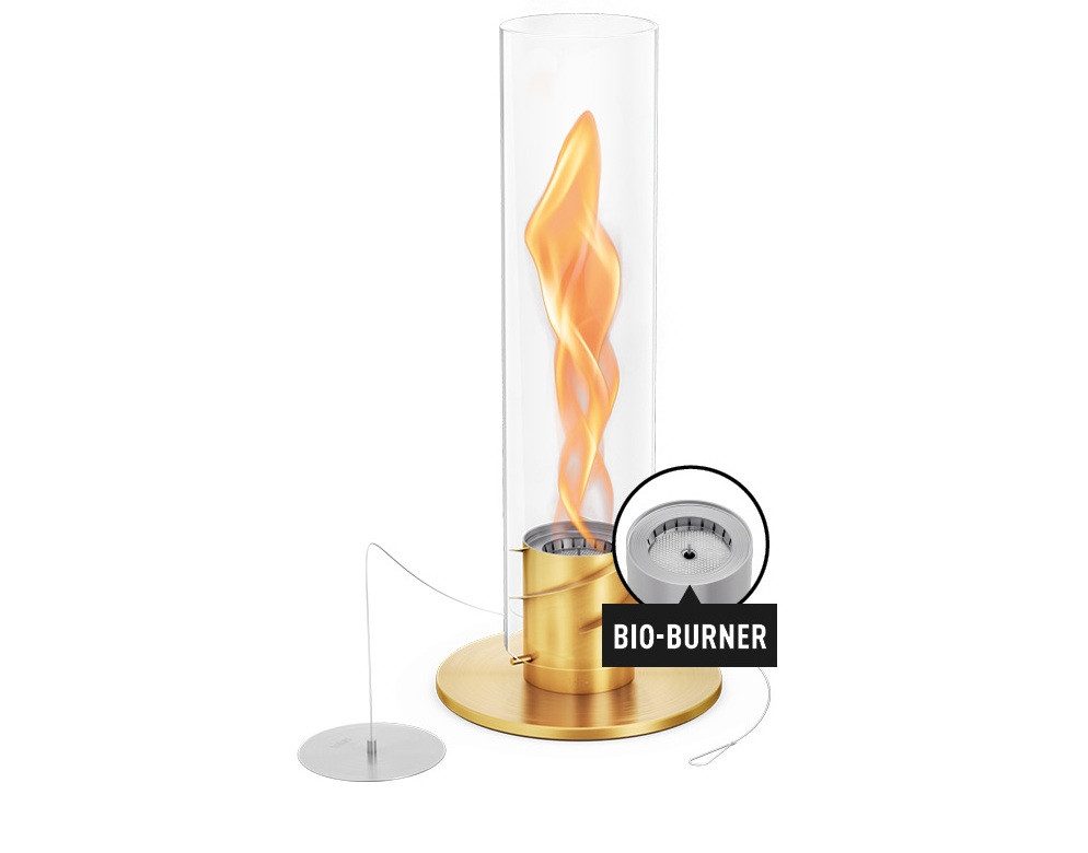 höfats Tischfeuer SPIN 900, 1200, 1500 (wärmender Tischkamin für Indoor und Outdoor, NEUES Modell mit verlängerter Brenndauer), innovative Brennertechnologie