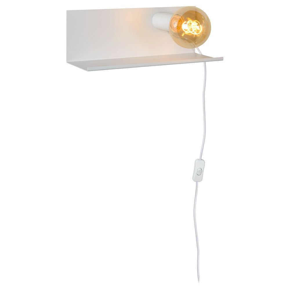 Wandleuchte Nein, Sebo Angabe, weiß, keine click-licht Wandlicht mit Wandleuchte Wandlampe, warmweiss, Ablage Leuchtmittel Wandleuchte, in enthalten: