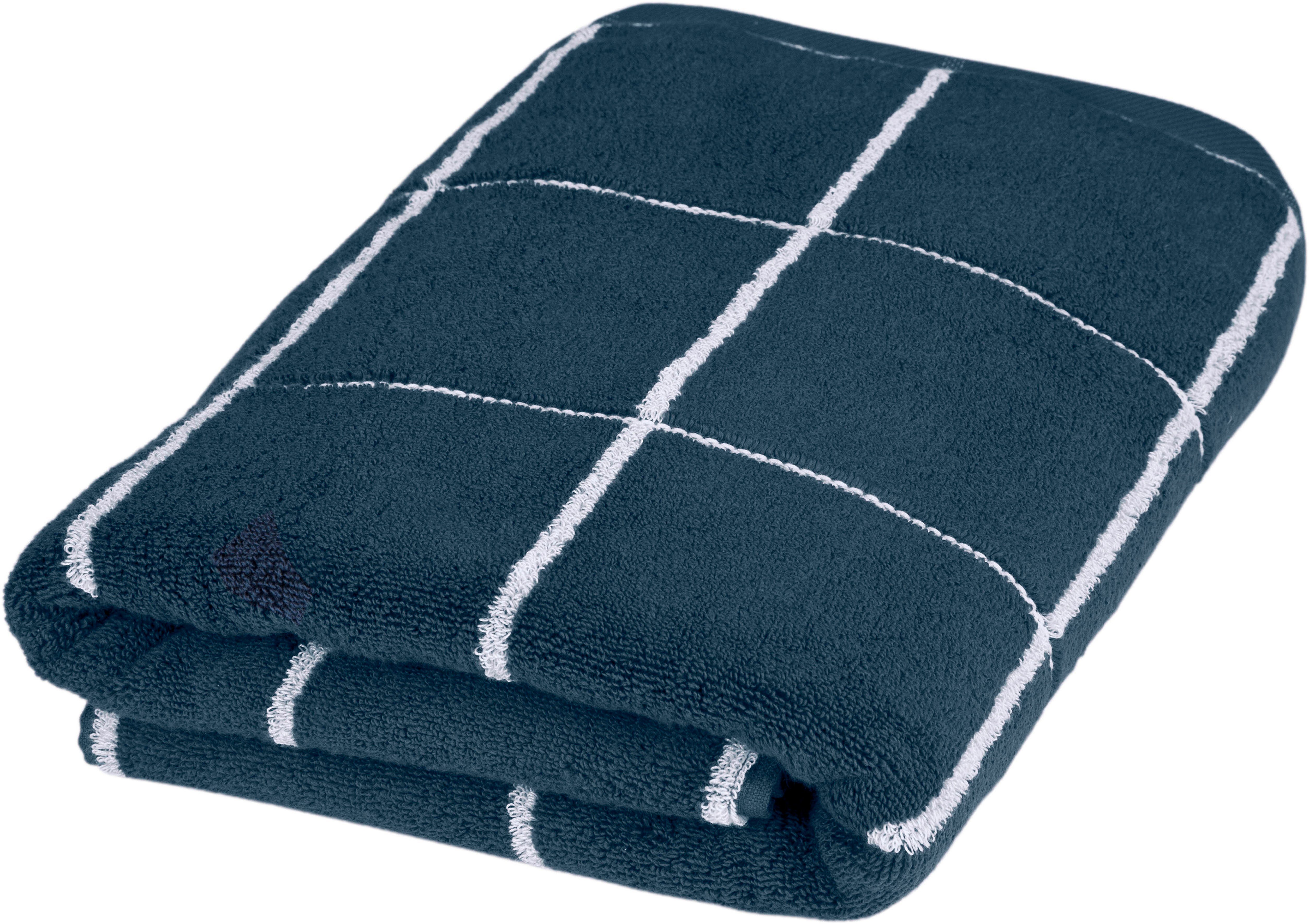 ROSS Duschtuch Cashmere Überkaro, Frottier (1-St), 100% Baumwolle, kariert, in modischen Karo Farben