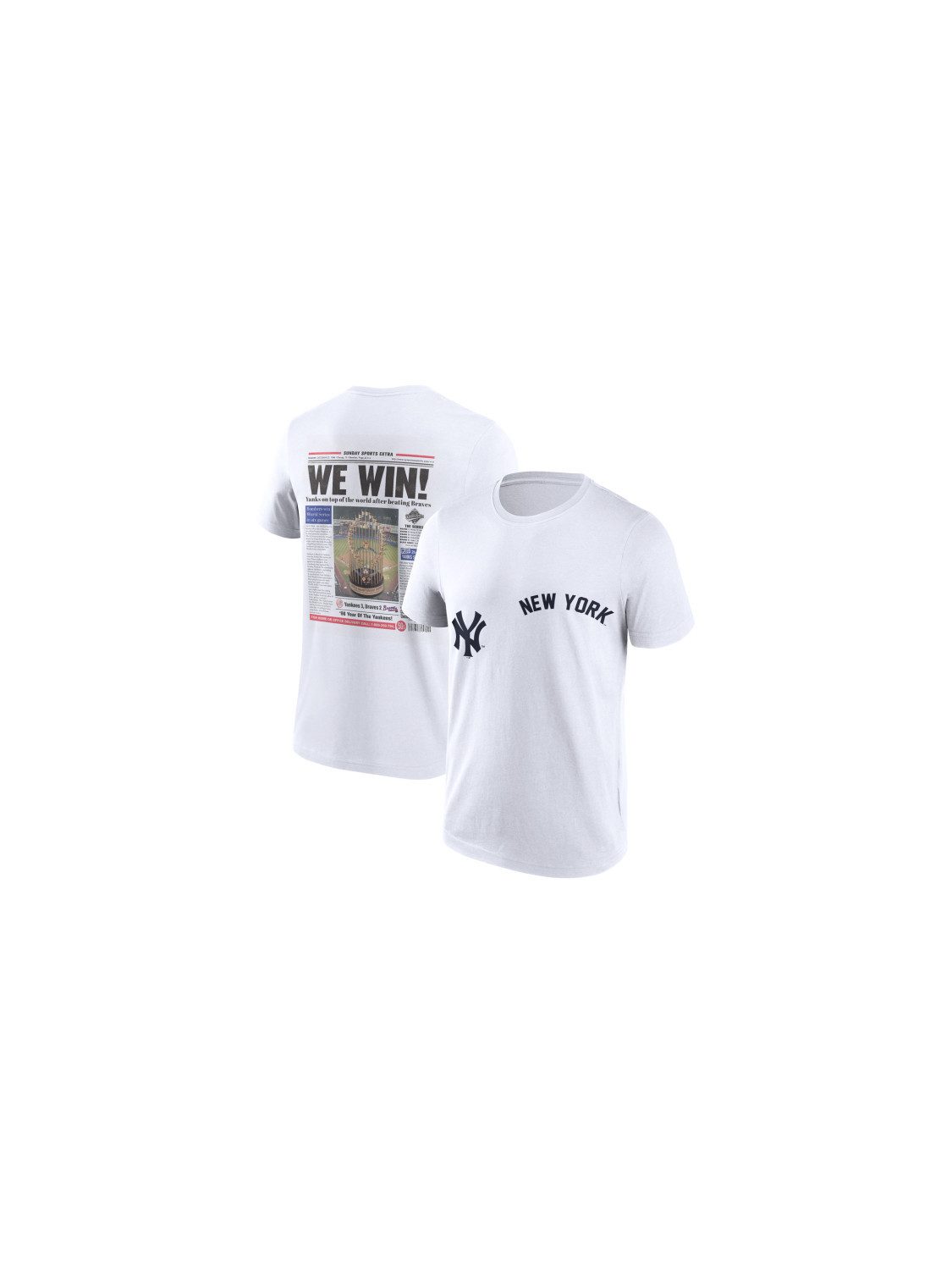New York Yankees T-Shirt New York Yankees Champs Elevated Tee Yankees