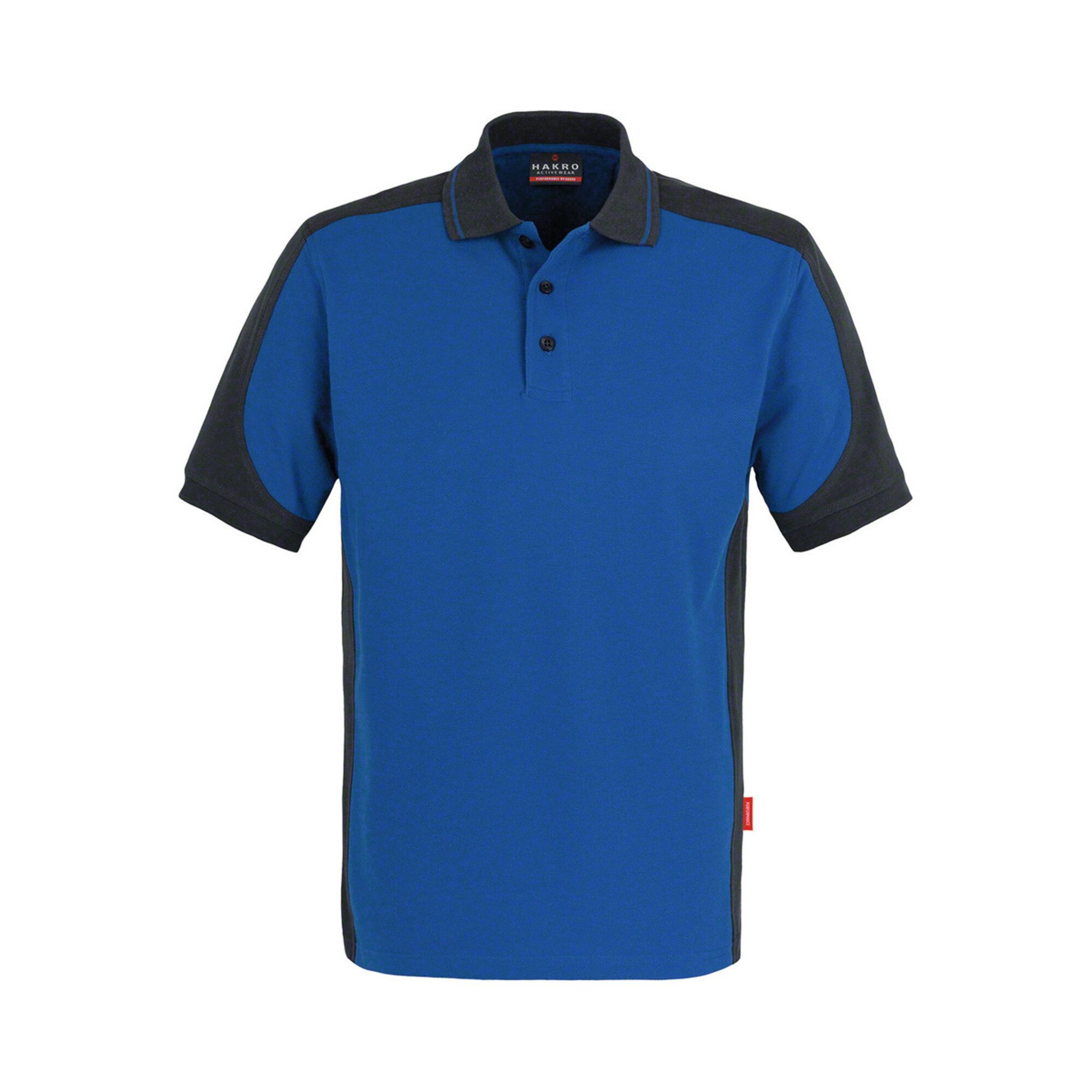 Hakro T-Shirt Hakro Polo-Shirt Contrast Performance, royal, Unisex-Größe: S