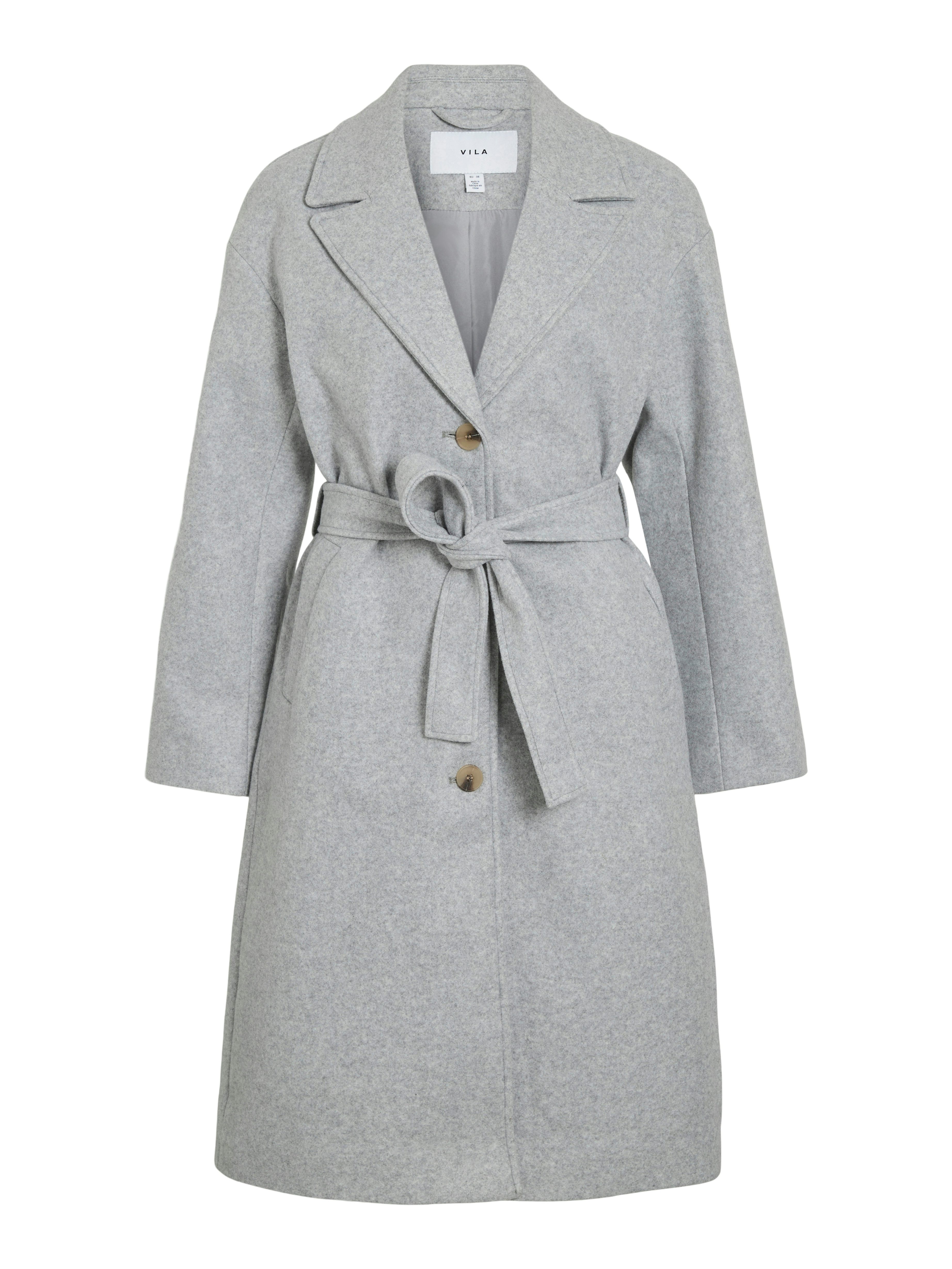 Vila Langmantel VICLAUDIA L/S LONG COAT günstig online kaufen