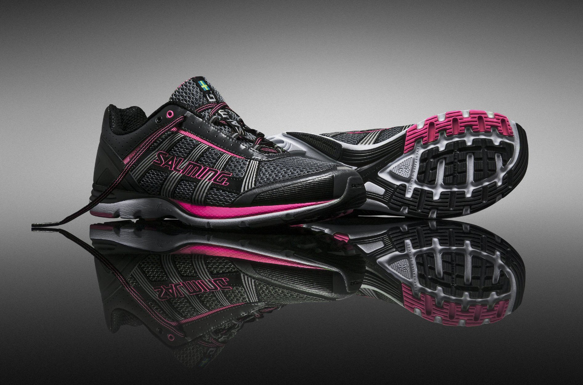 SALMING Distance A2 schwarz Damen Laufschuh