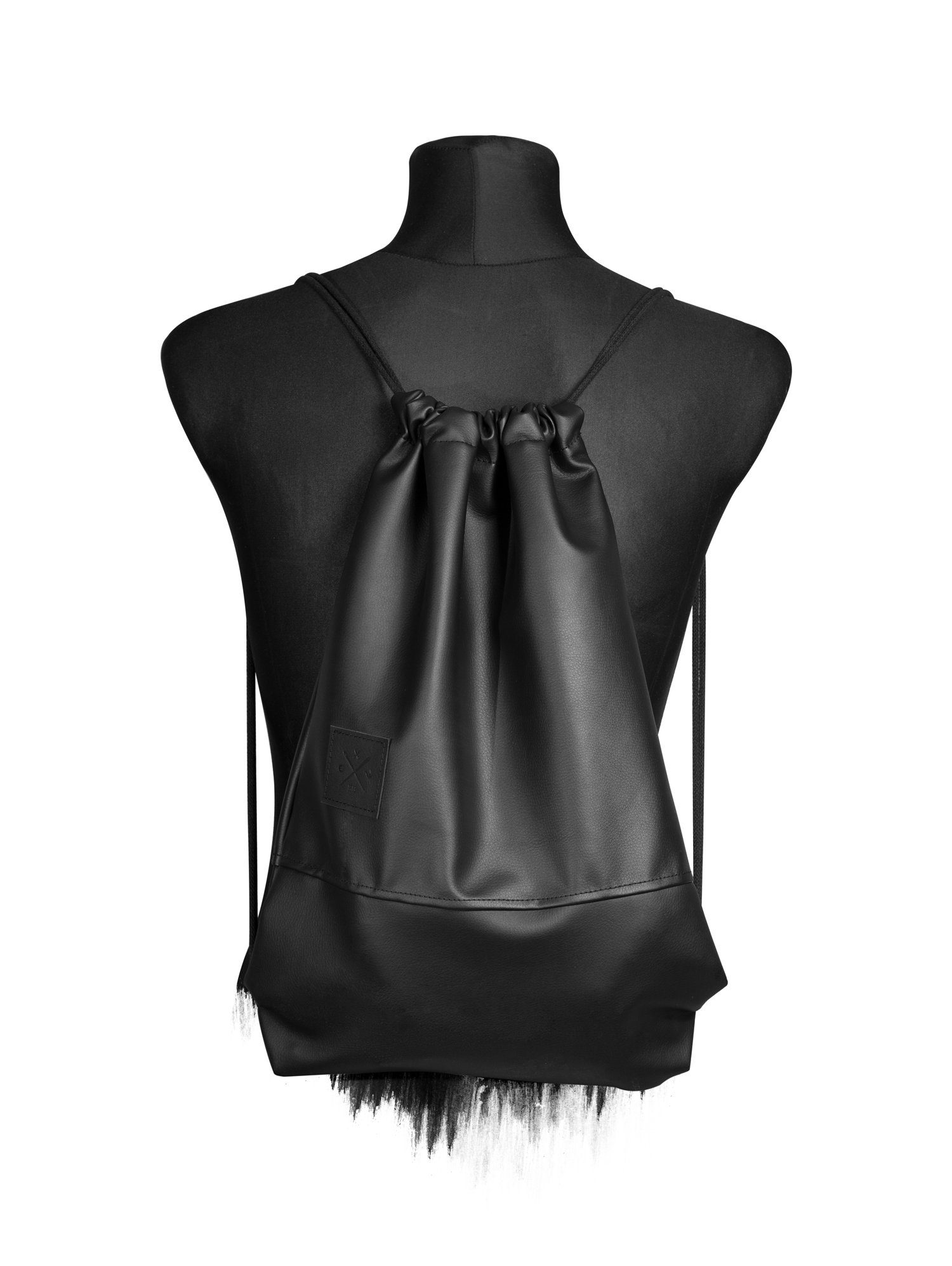 Manufaktur13 Gymbag Black Out Sports Bag - Turnbeutel, Kunstleder Спортивні сумки, Vegan