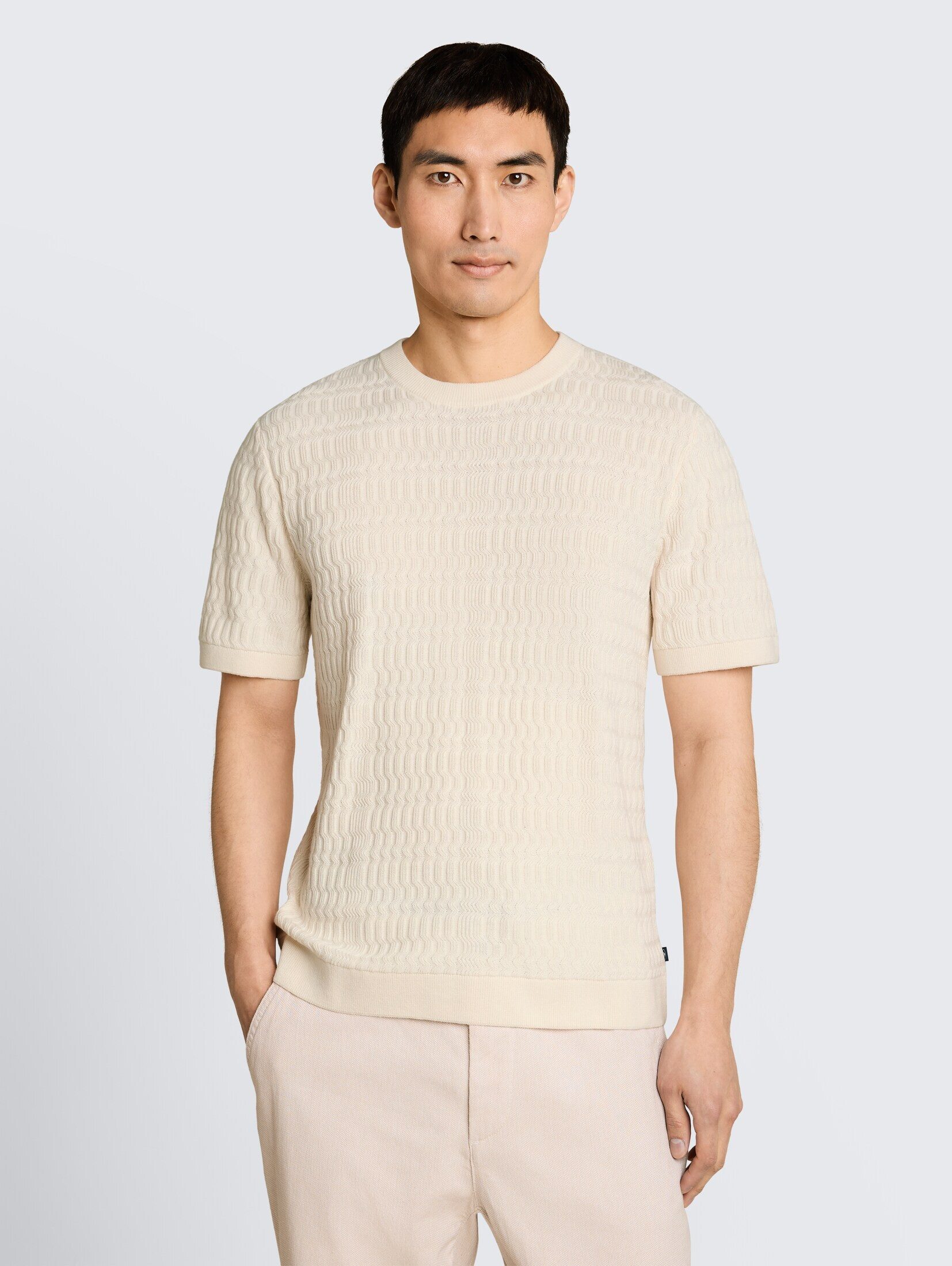 TOM TAILOR T-Shirt Pullover & Strickjacken Strickpullover mit Rippstruktur