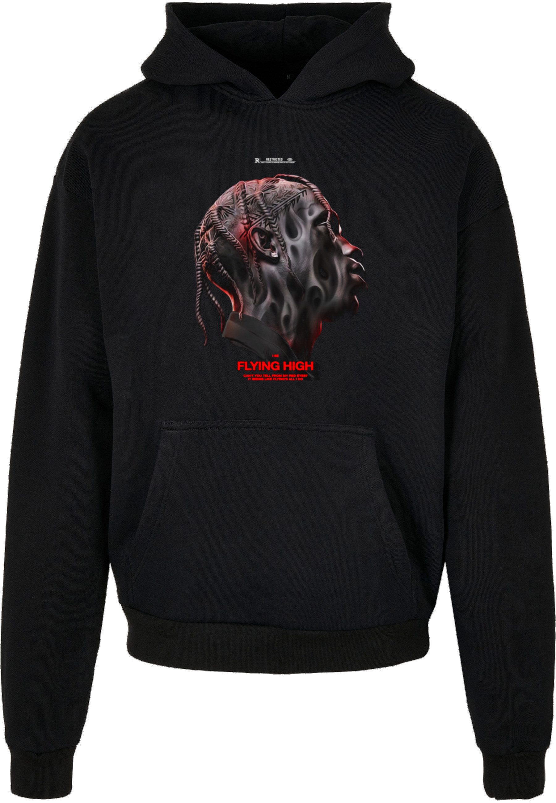 Rundhalspullover Upscale by Mister Tee Herren Flying High Heavy Oversize Hoodie