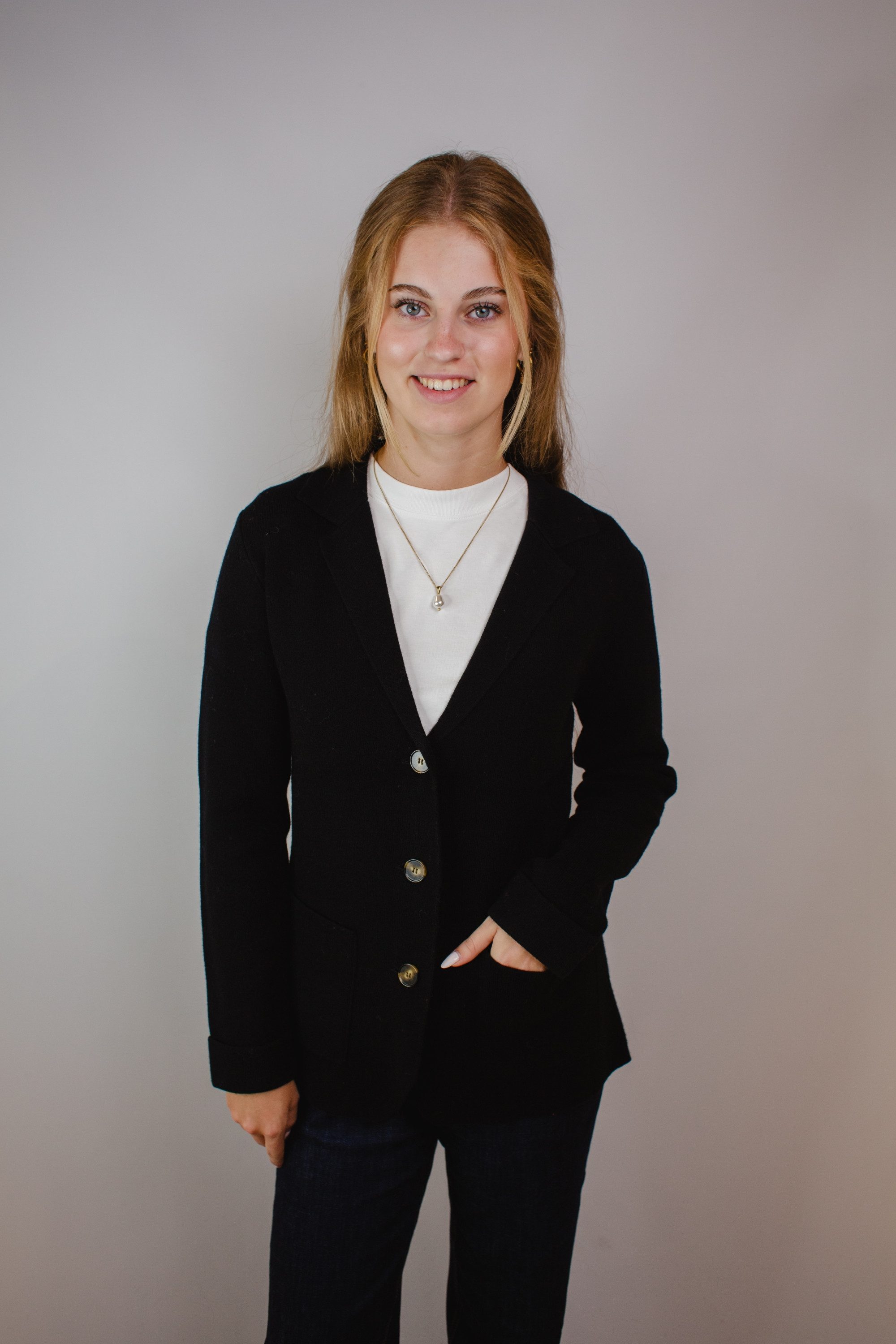 CATNOIR Blusenblazer Blazer CATNOIR schwarz