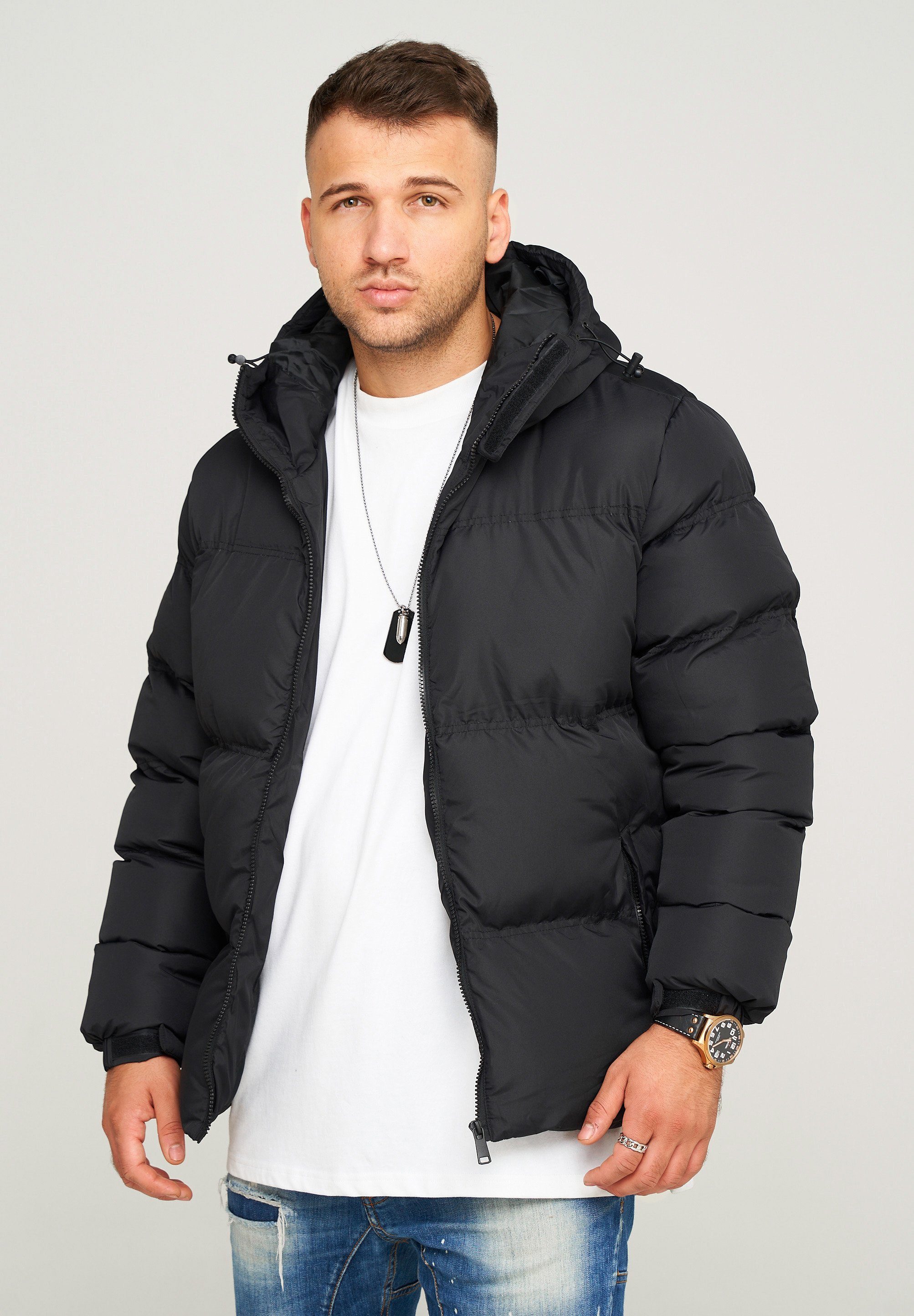 behype Steppjacke BHROLLIN mit Kapuze