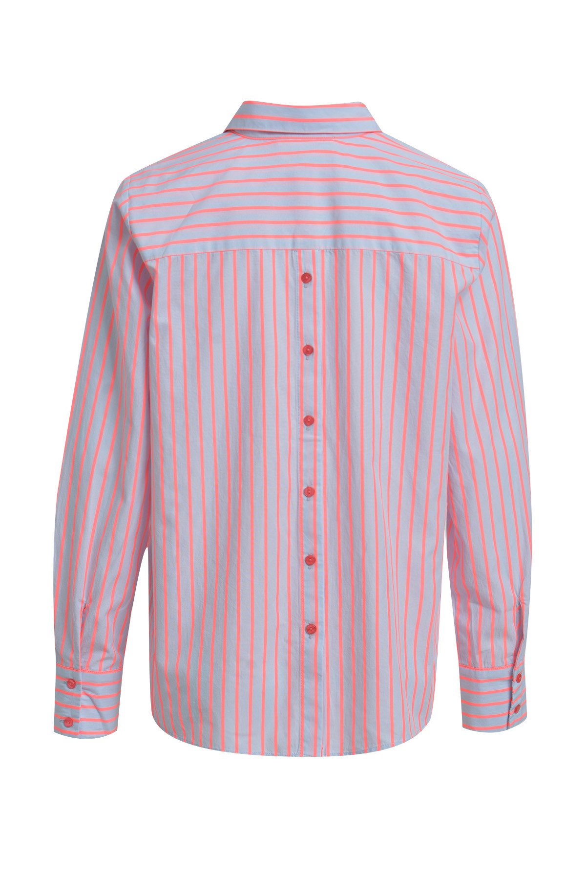 Smith & Soul Hemdbluse mit zusätzlicher Knopfleiste am Rücken, gestreift