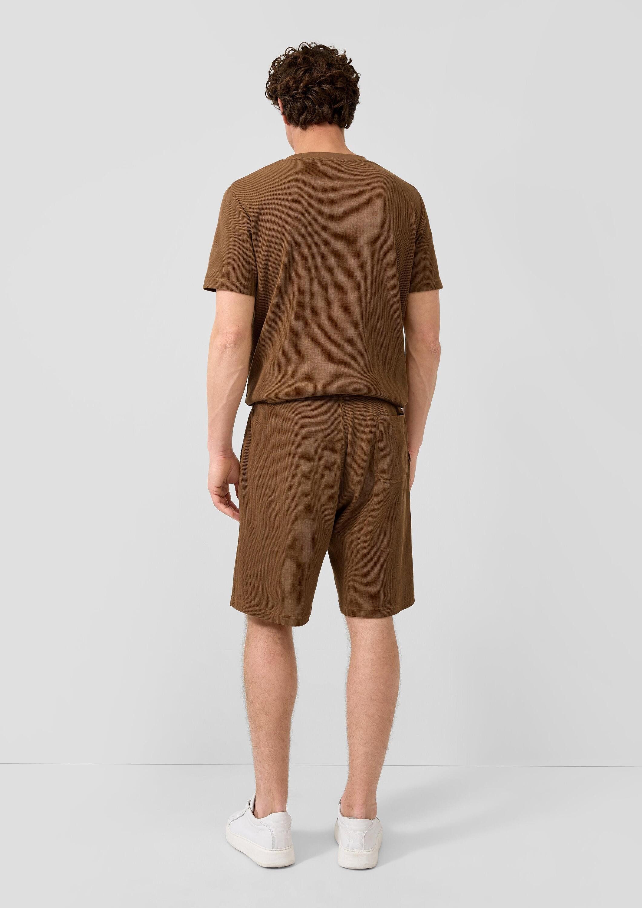 s.Oliver Shorts Bermuda DETROIT Detroit: Bermuda aus Waffelpiqué